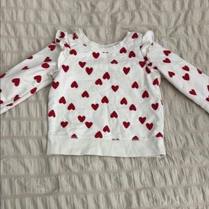 Cat and Jack 18m Heart Patterned Kids Shirt